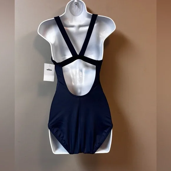 Nike Women Mesh Cut Out One Piece Swimsuit Medium NWT - Picture 3 of 5